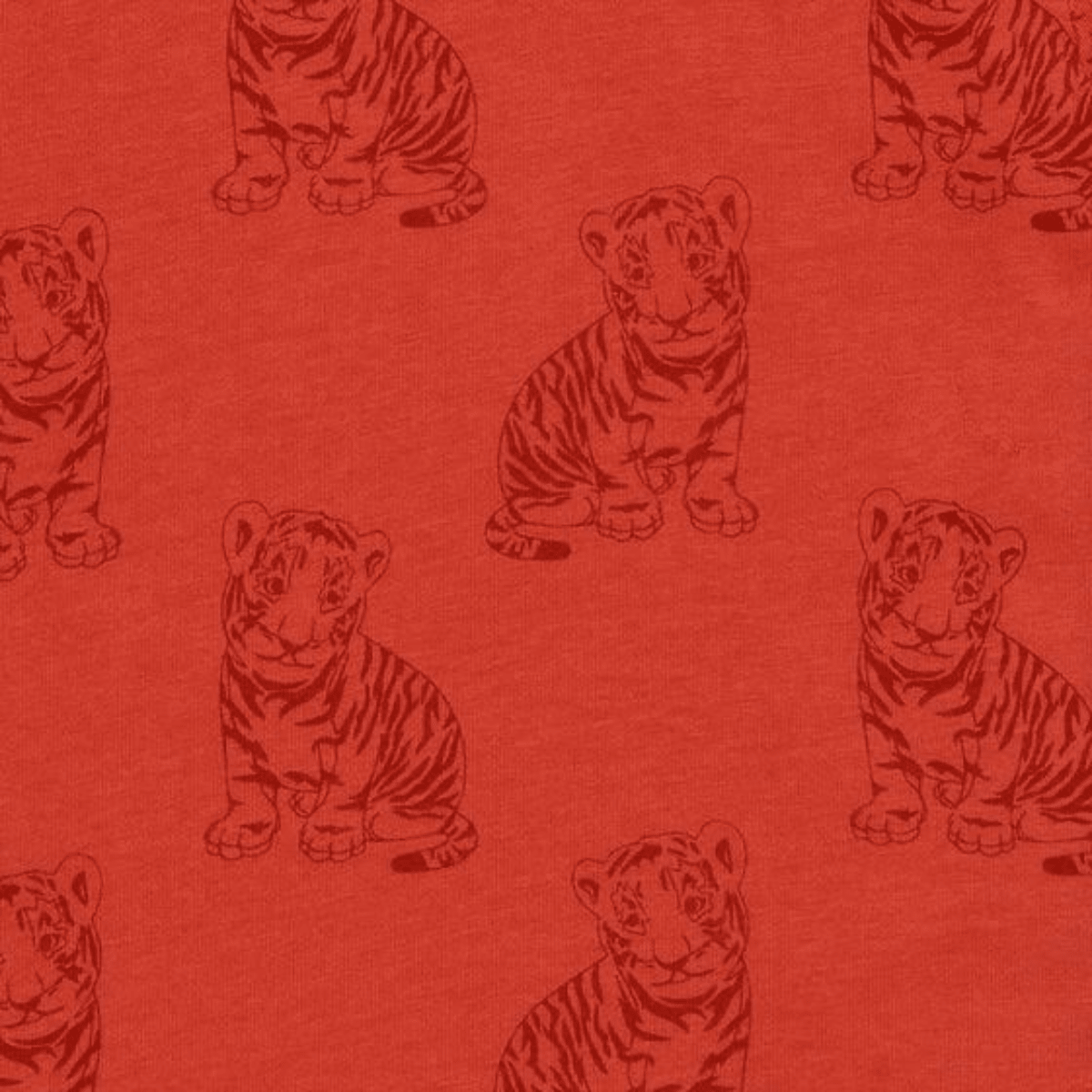 Kids Tiger Green Treat Bamboo Pjs from You Know Who's