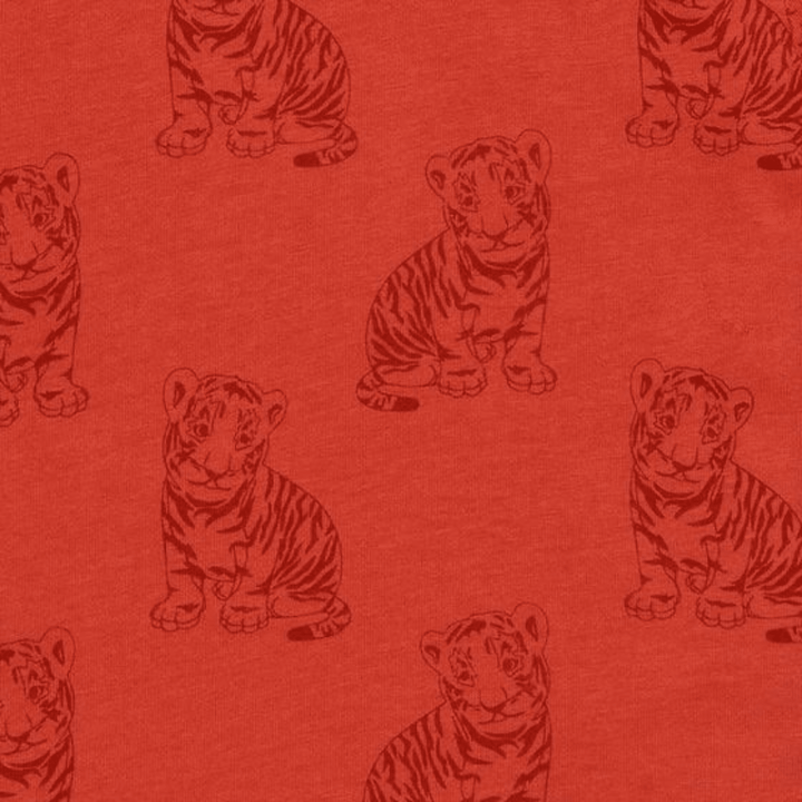 Kids Tiger Green Treat Bamboo Pjs from You Know Who's