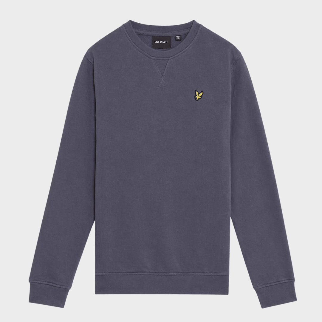 Kids Washed Indigo Lyle and Scott Logo Sweatshirt from You Know Who's