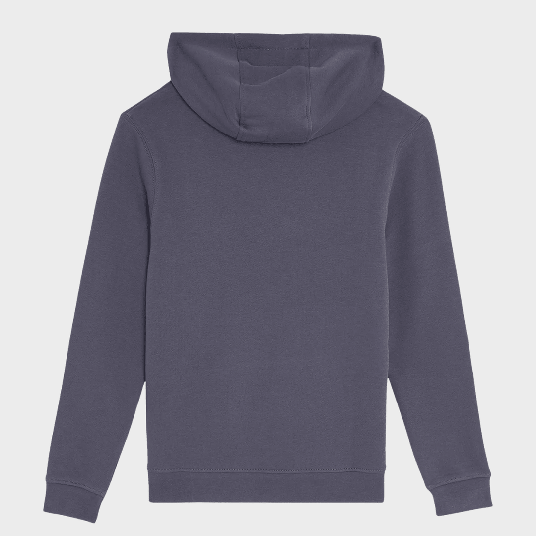 Kids Washed Indigo Lyle and Scott Text Hoodie from You Know Who's