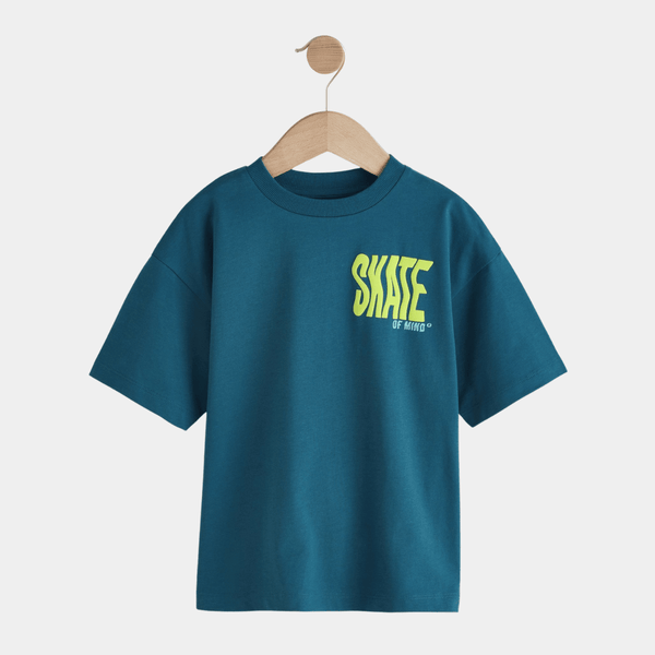 Kids Wavy Skate Of Mind T-shirt from You Know Who's