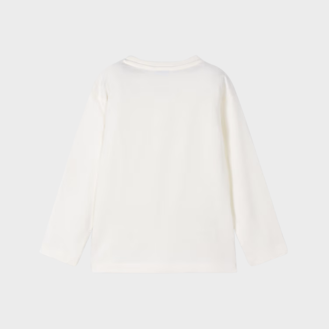 Kids White Team Baseball Top (2Y - 10Y) from You Know Who's