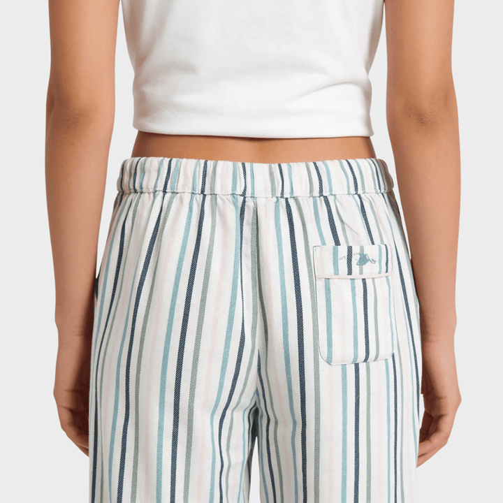 Ladies 100% Organic Cotton Striped Lounge Pants from You Know Who's