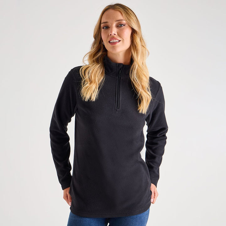 Ladies 1/4 Zip Fleece from You Know Who's