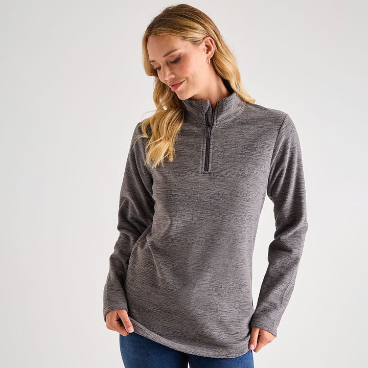 Ladies 1/4 Zip Fleece from You Know Who's