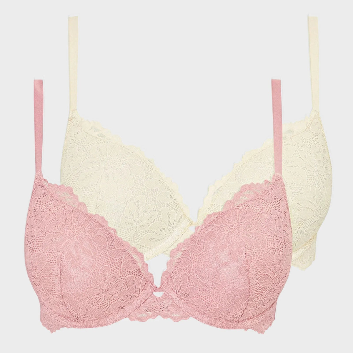 Ladies 2pk Push Up Bra from You Know Who's