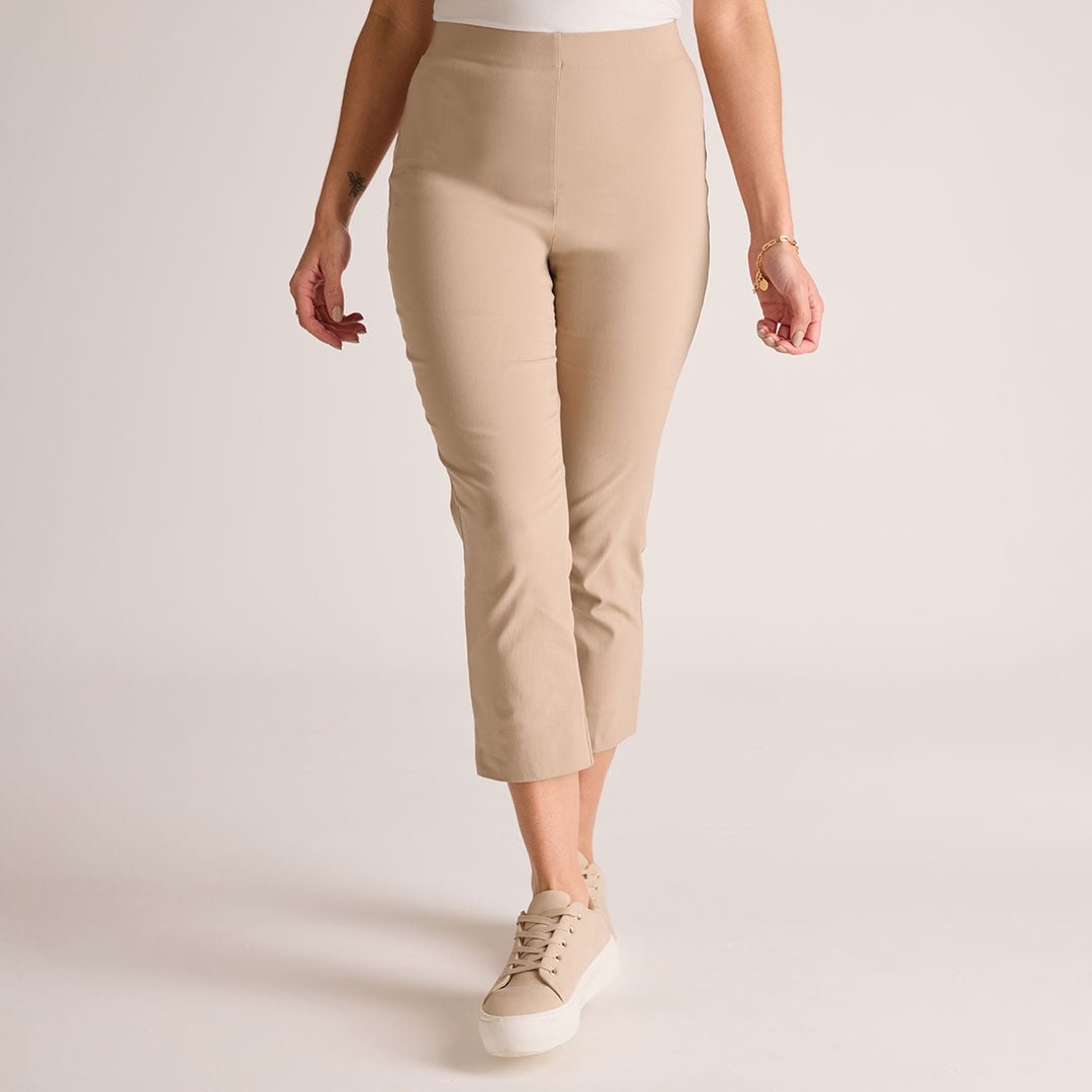 Ladies 3/4 Bengaline Cropped Trousers from You Know Who's