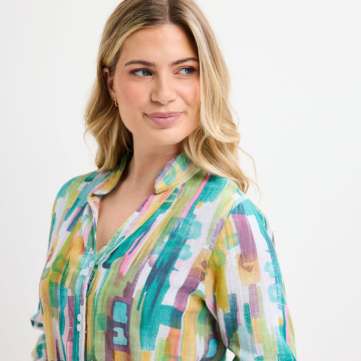 Ladies 3/4 Sleeve Top from You Know Who's