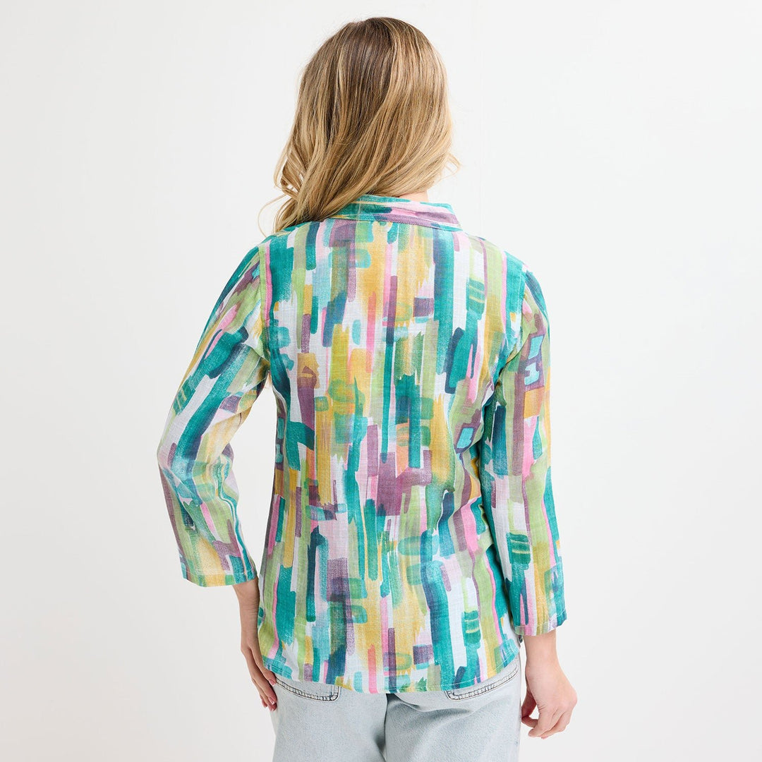 Ladies 3/4 Sleeve Top from You Know Who's