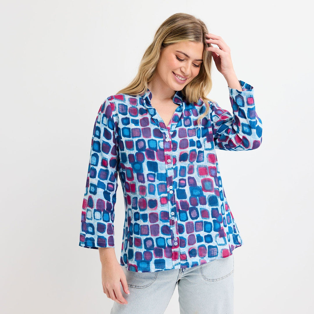 Ladies 3/4 Sleeve Top from You Know Who's