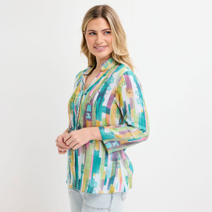 Ladies 3/4 Sleeve Top from You Know Who's