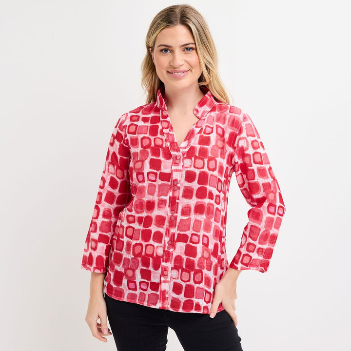 Ladies 3/4 Sleeve Top from You Know Who's