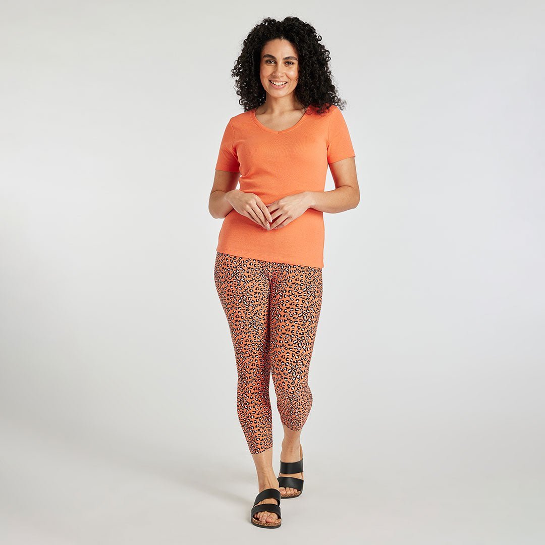 Ladies 3/4 Supersoft Leggings from You Know Who's