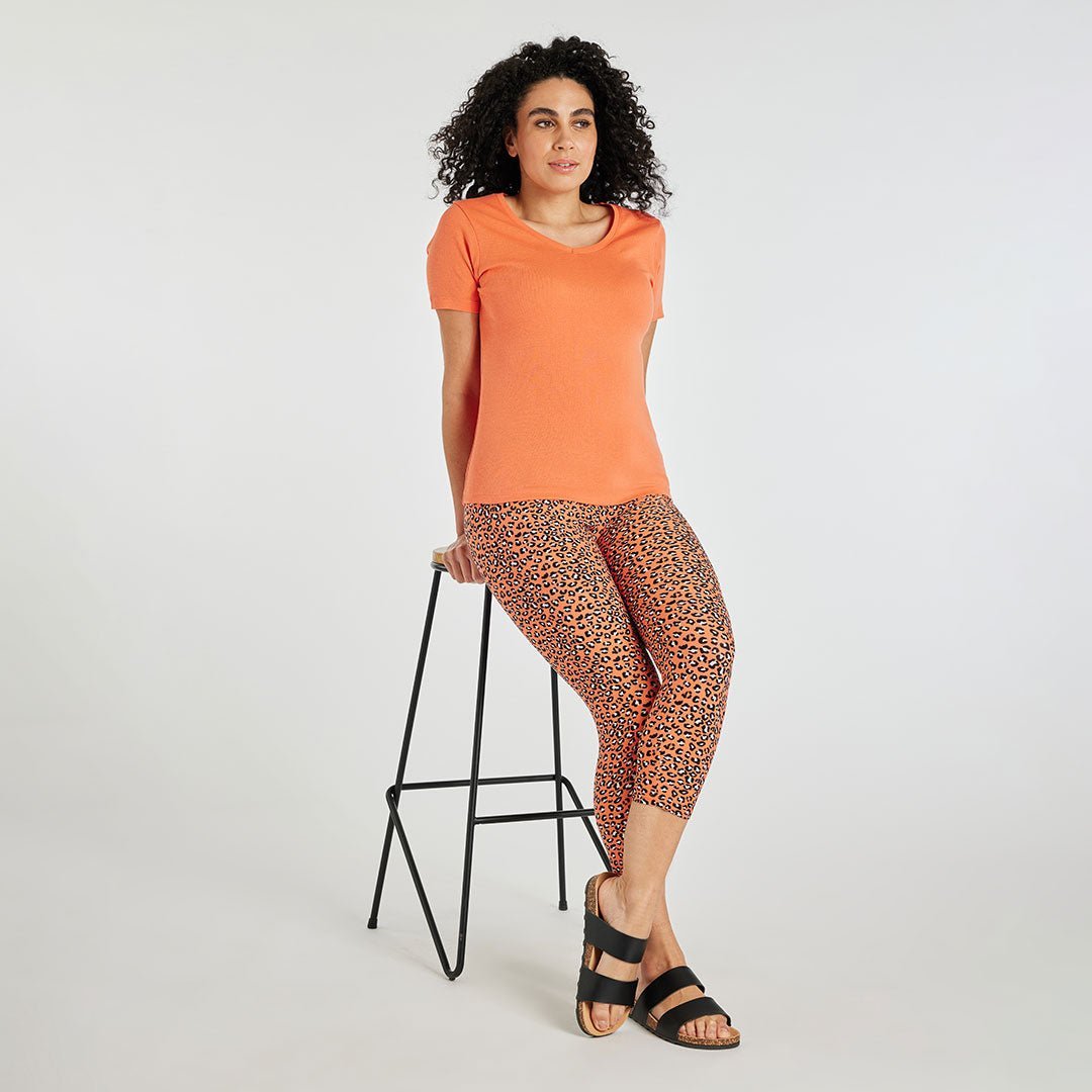 Ladies 3/4 Supersoft Leggings from You Know Who's
