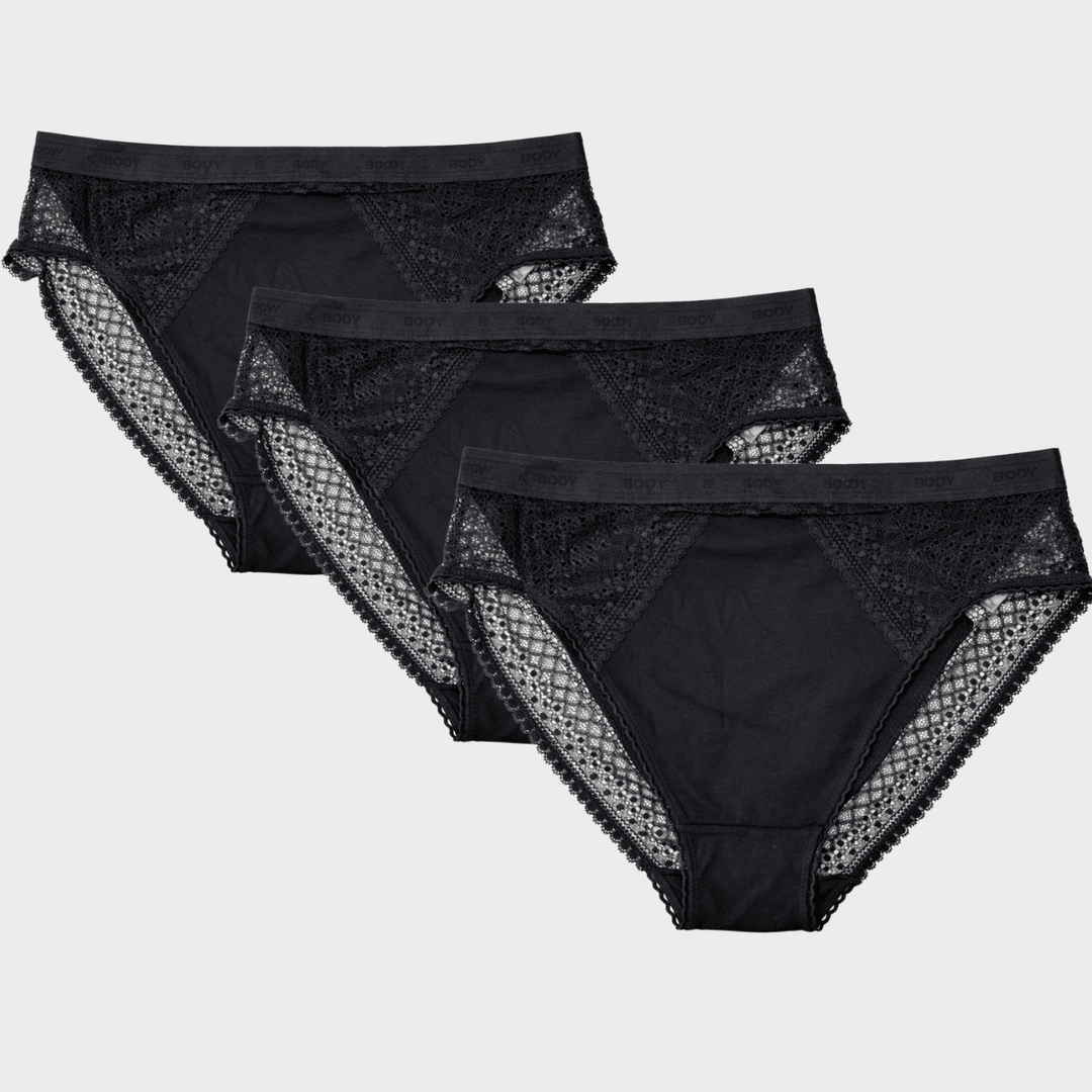 Ladies 3PK High Waisted High Leg from You Know Who's