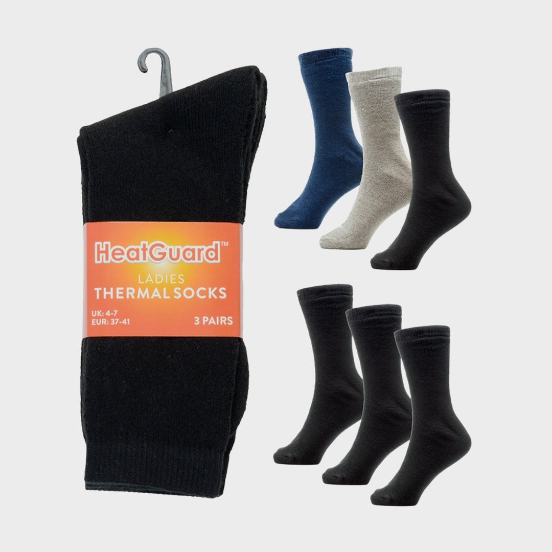 Ladies 3pk Thermal Socks from You Know Who's