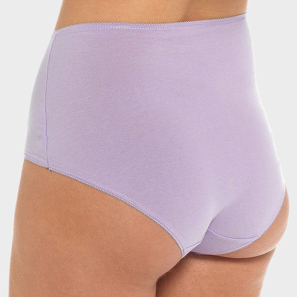 Ladies 4 - pack Pastel Lace Front Briefs from You Know Who's