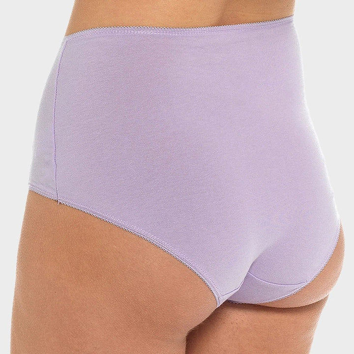 Ladies 4 - pack Pastel Lace Front Briefs from You Know Who's