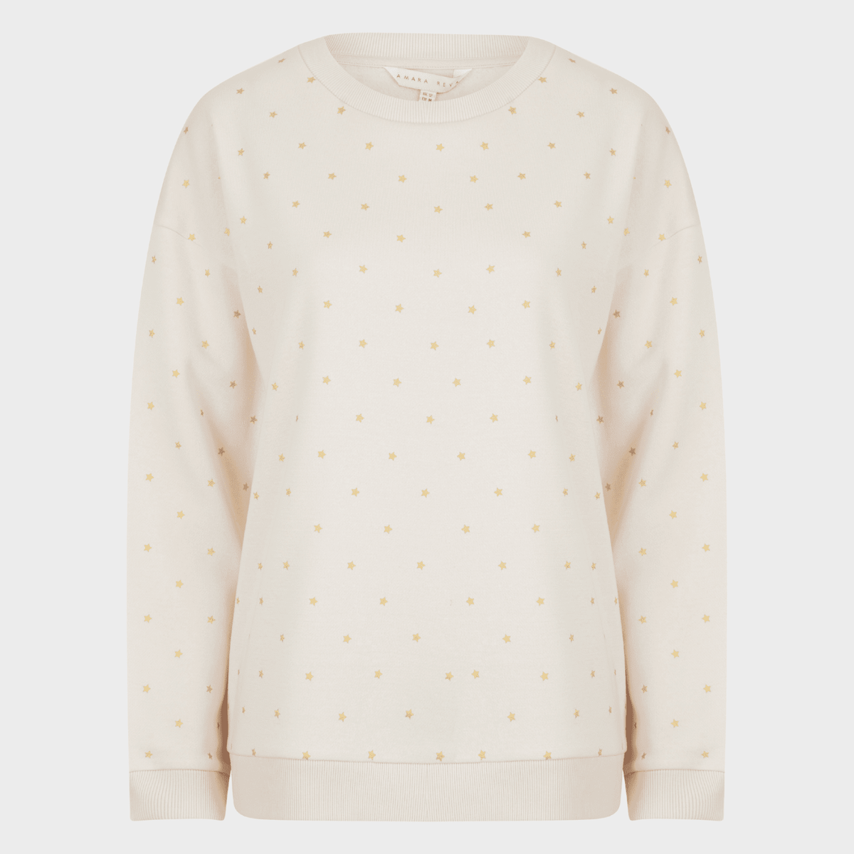 Ladies All Over Metallic Star Sweatshirt from You Know Who's