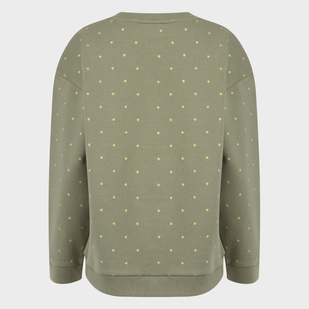 Ladies All Over Metallic Star Sweatshirt from You Know Who's