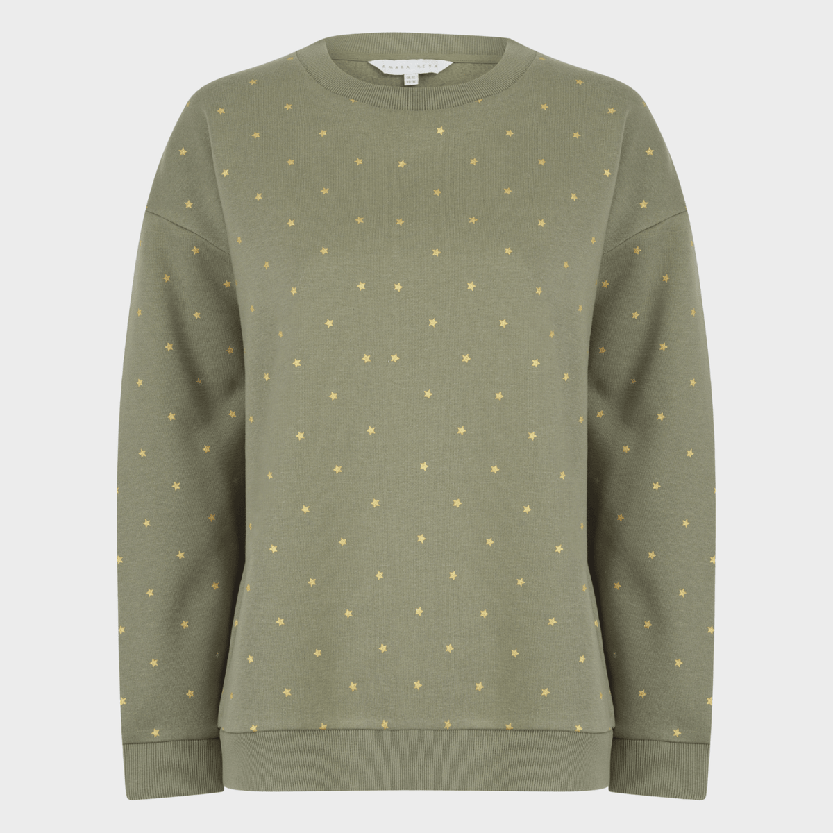 Ladies All Over Metallic Star Sweatshirt from You Know Who's