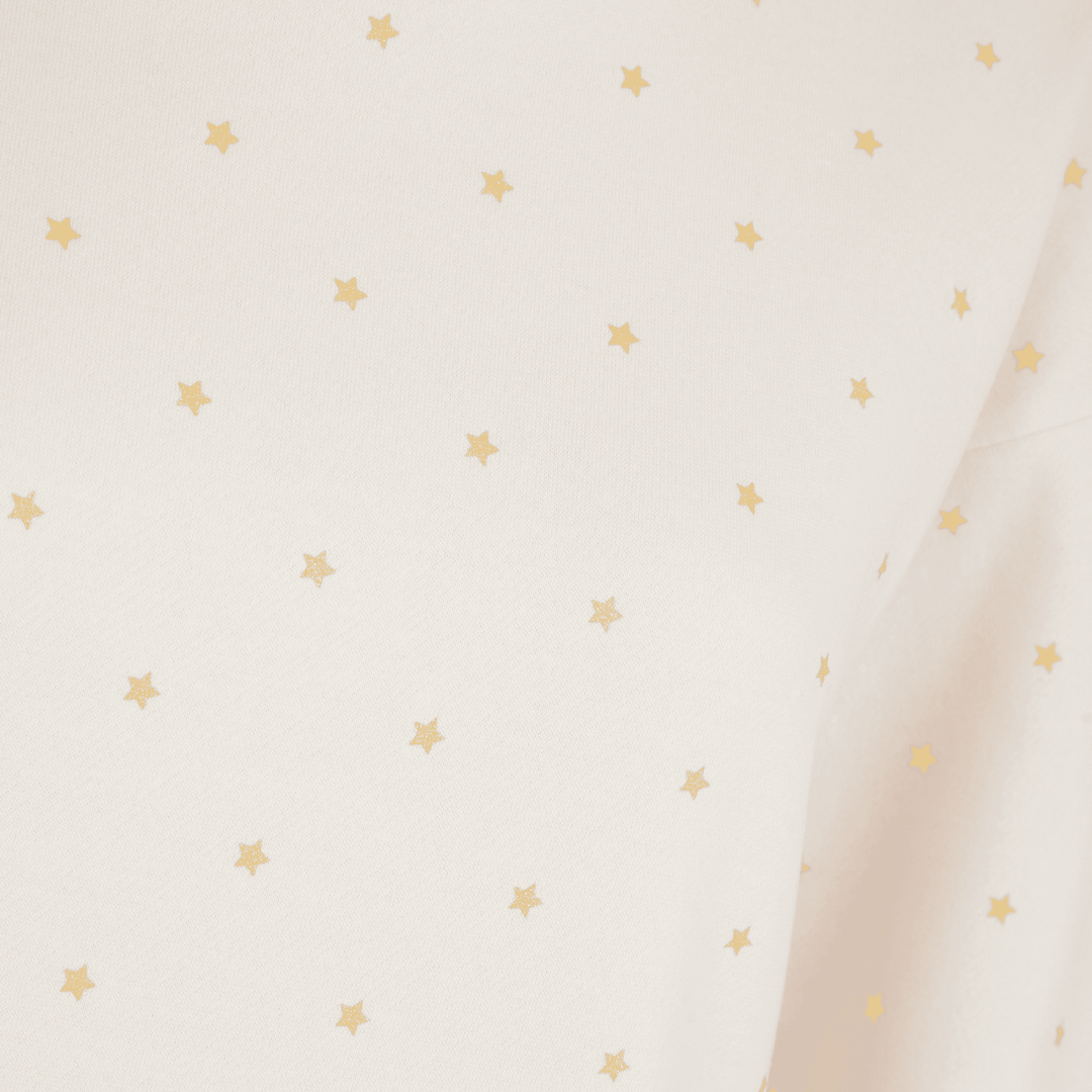 Ladies All Over Metallic Star Sweatshirt from You Know Who's