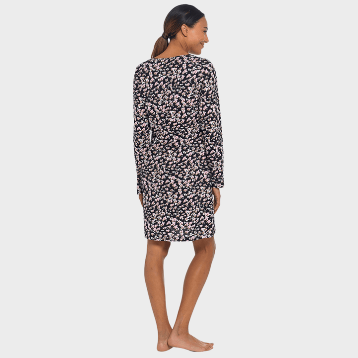 Ladies All Over Print Long Sleeve Nightie from You Know Who's