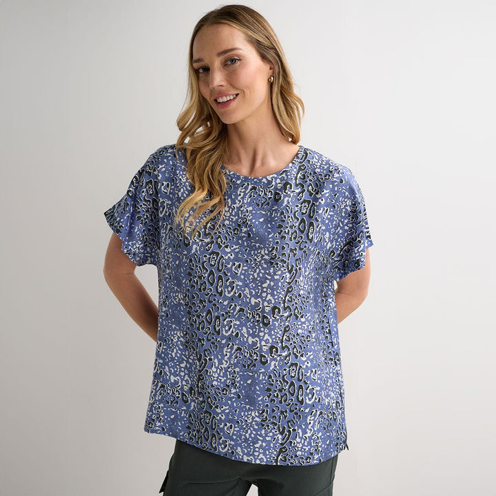 Ladies Animal Drop Shoulder Top from You Know Who's