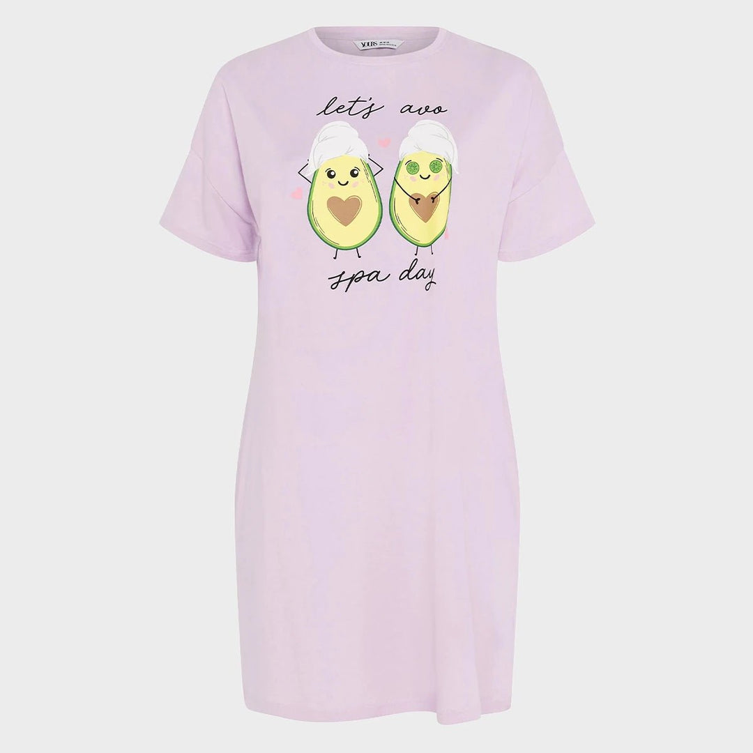 Ladies Avocado Curve Nightie from You Know Who's