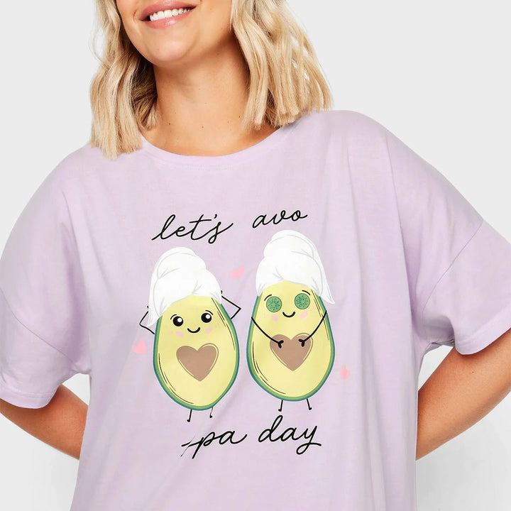 Ladies Avocado Curve Nightie from You Know Who's