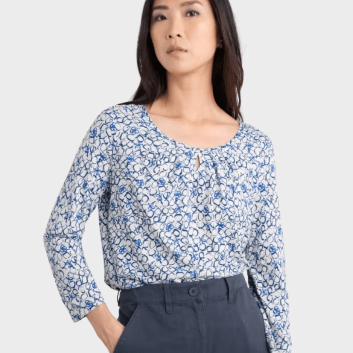 Ladies Bamboo Cotton Top from You Know Who's