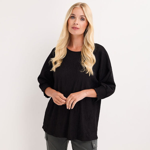 Ladies Batwing Ruched Top from You Know Who's