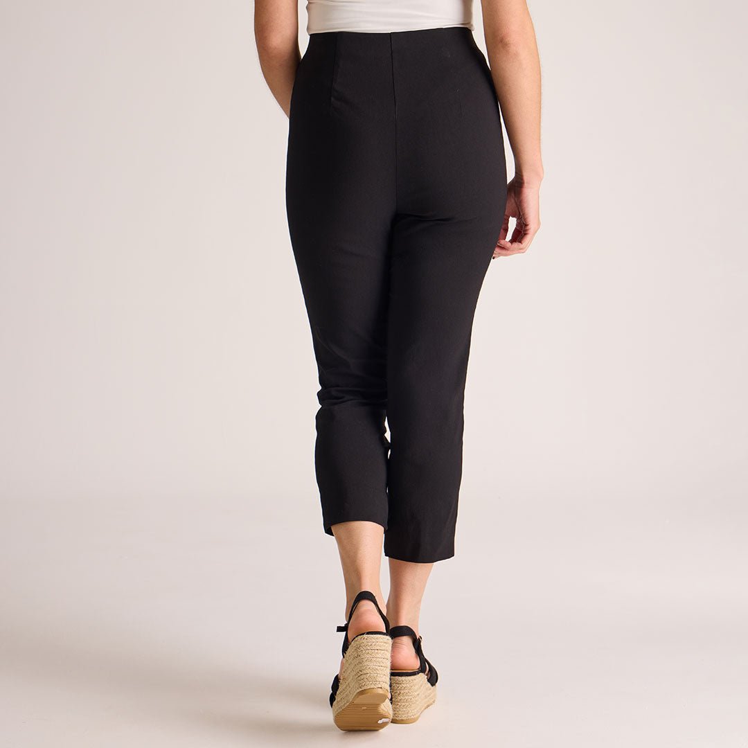 Ladies Black Bengaline Trousers