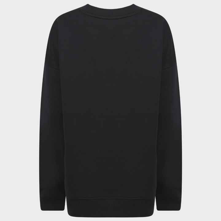 Ladies Black Animal Diamante Sweater from You Know Who's