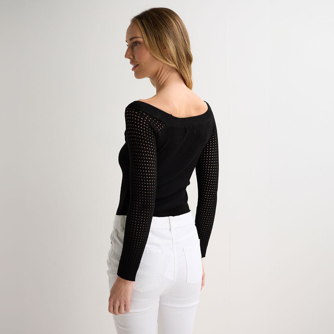 Ladies Black Bodysuit from You Know Who's