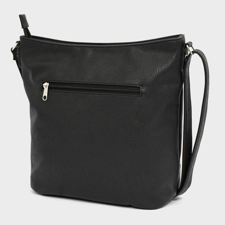 Ladies Black Cross Body Bag from You Know Who's