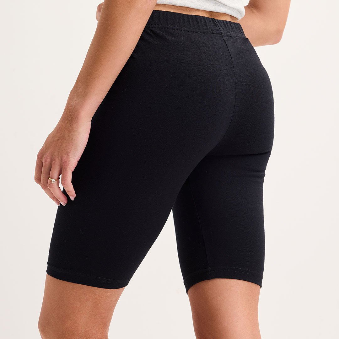Ladies Black Cycling Shorts from You Know Who's