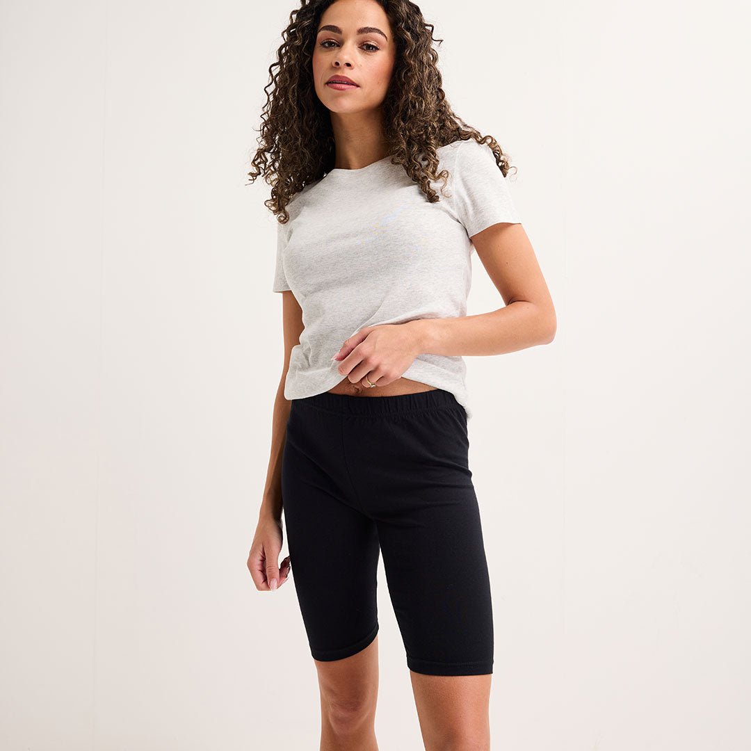 Ladies Black Cycling Shorts from You Know Who's