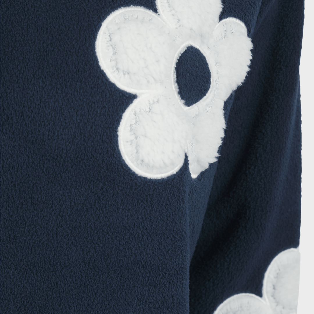 Ladies Black Flower Loungewear Set from You Know Who's