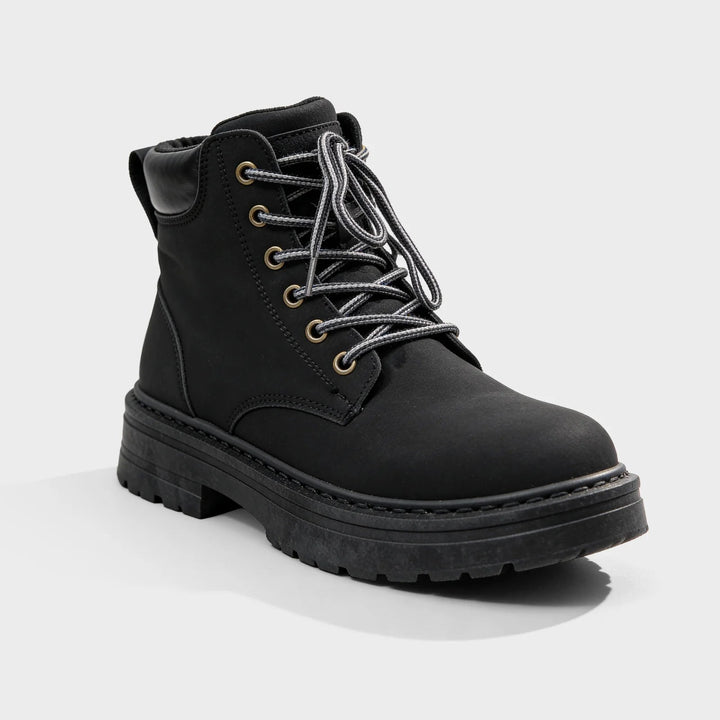 Ladies Black Hiker Boot from You Know Who's