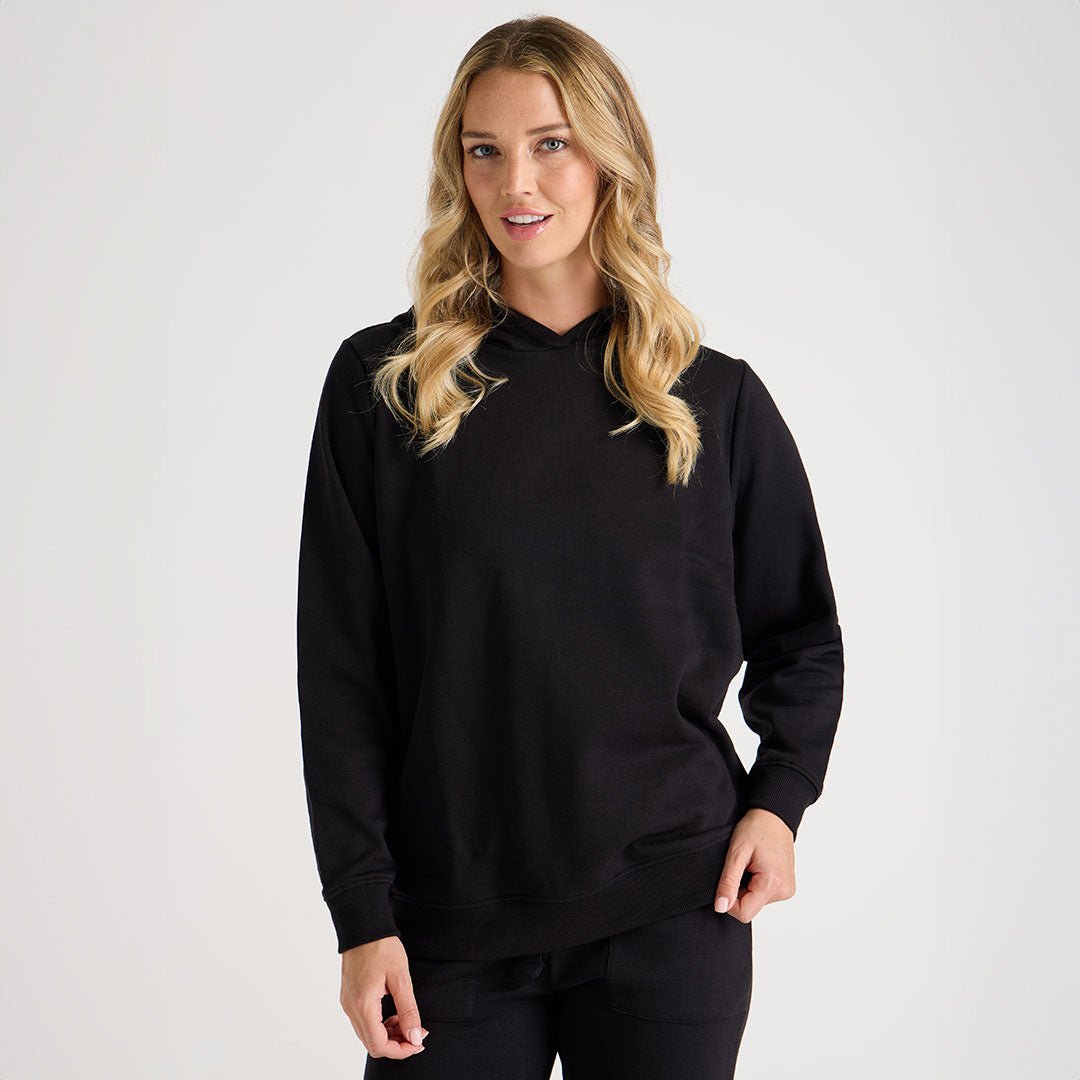 Ladies Black Hoodie from You Know Who's