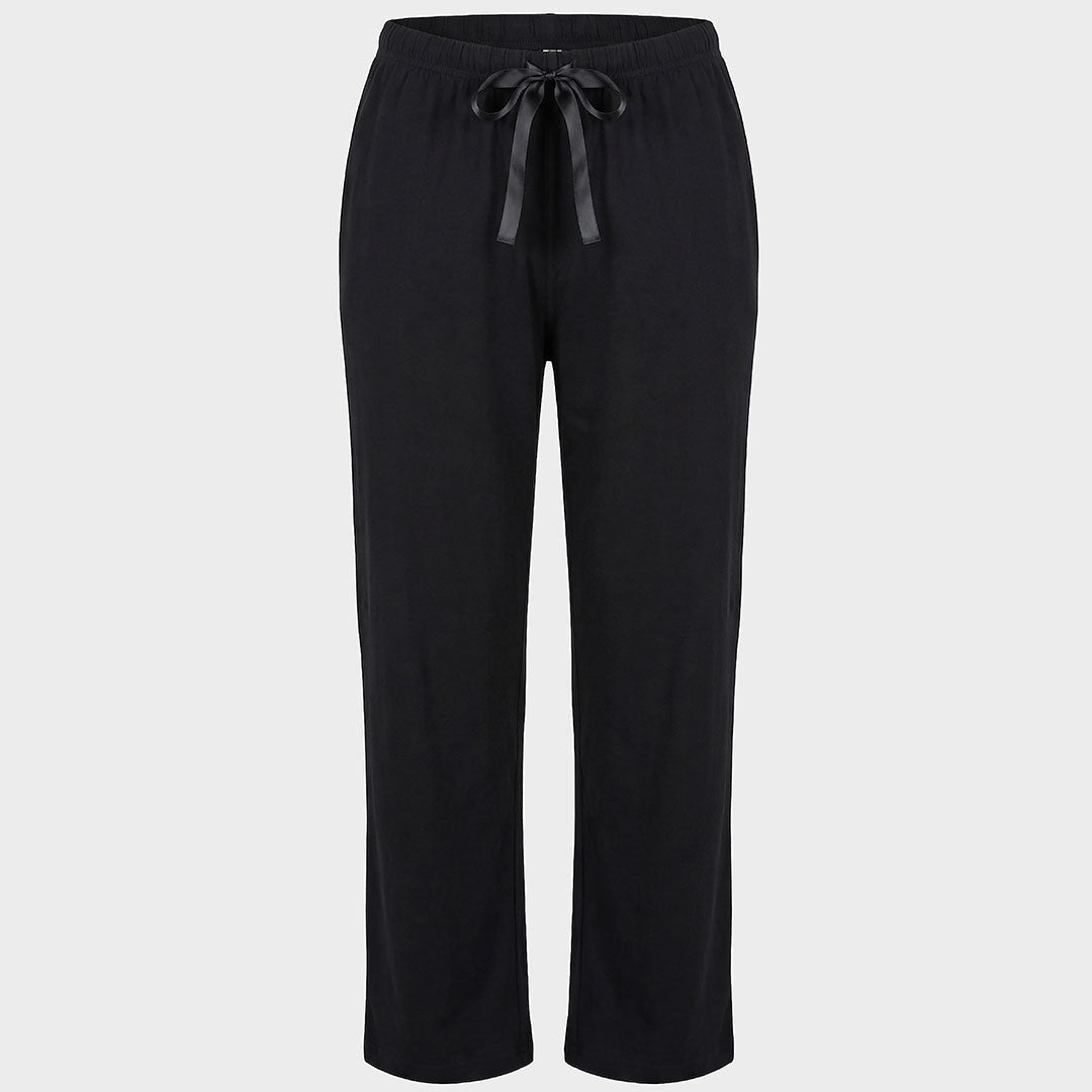 Ladies Black PJ Bottoms from You Know Who's