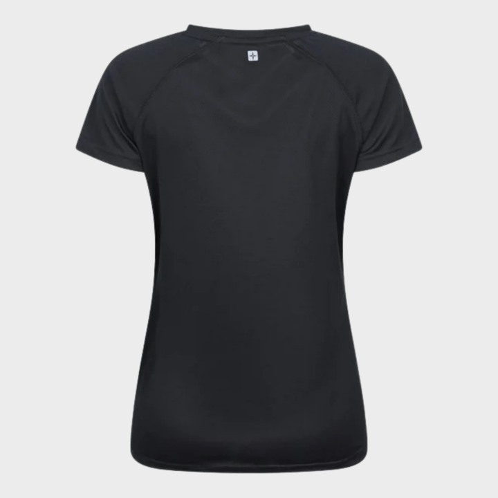 Ladies Black Quick Drying T-Shirt from You Know Who's