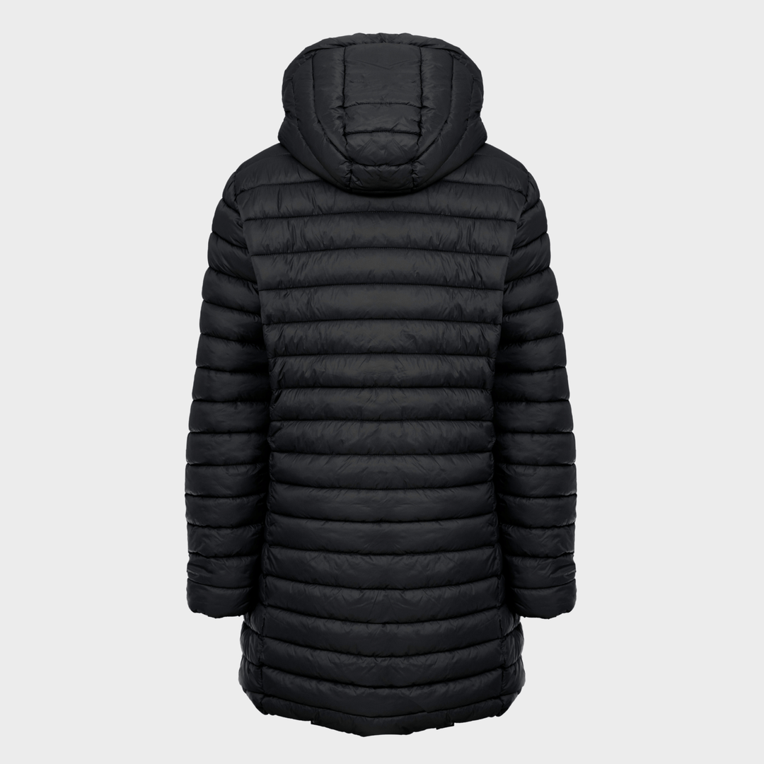 Ladies Black Quilted Coat from You Know Who's