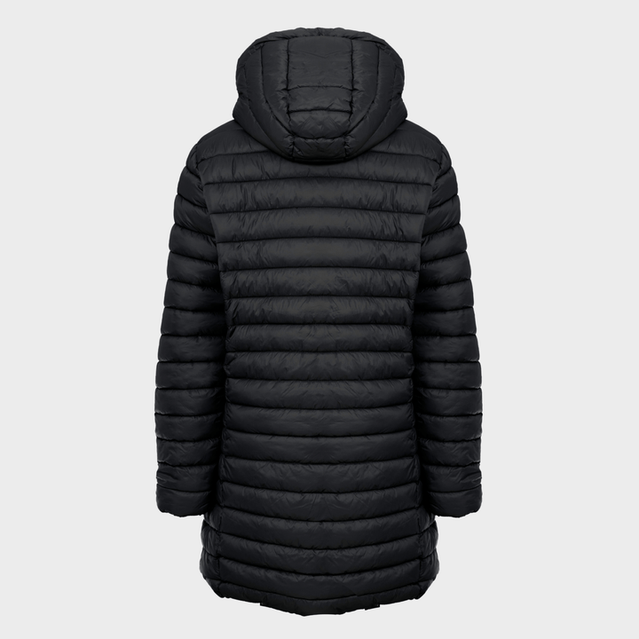Ladies Black Quilted Coat from You Know Who's