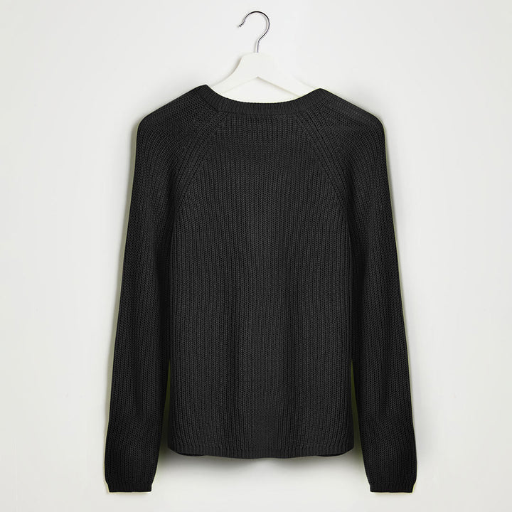 Ladies Black Raglan Sleeve Jumper from You Know Who's