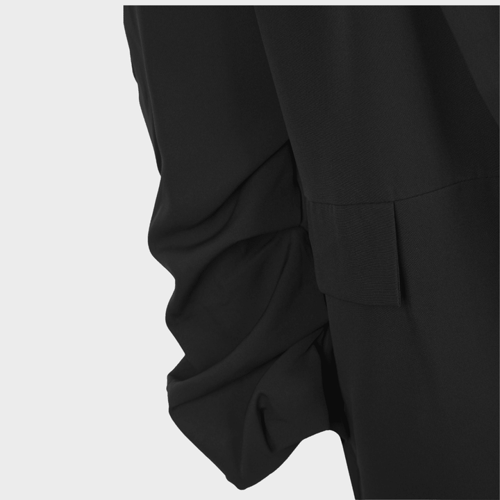 Ladies Black Ruched Sleeve Blazer from You Know Who's