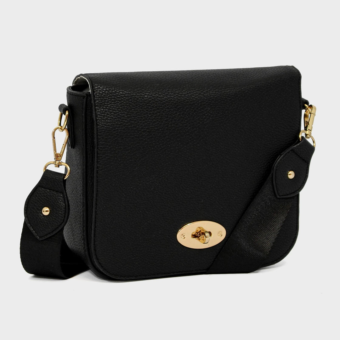 Ladies Black Shoulder Bag from You Know Who's