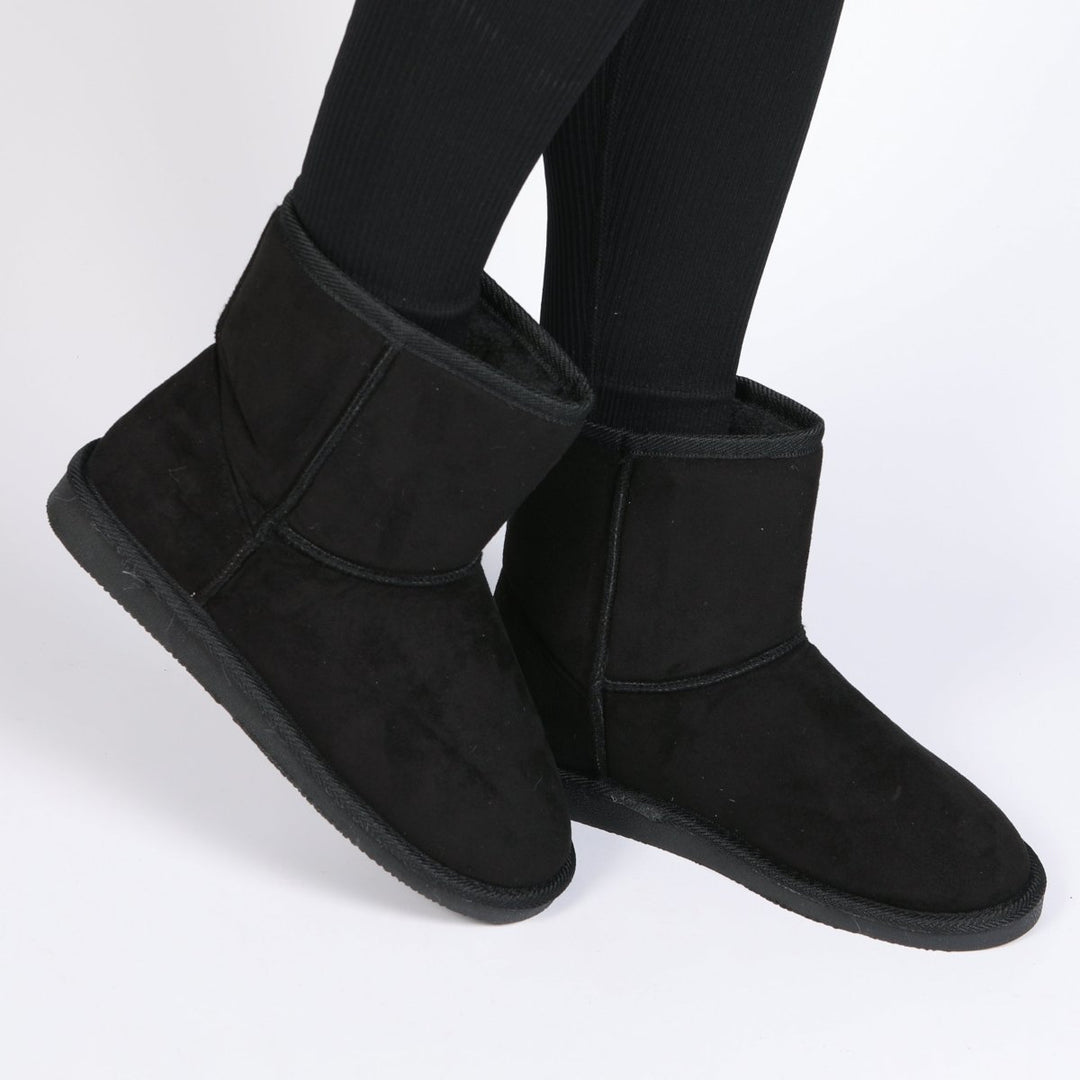 Ladies Black Snug Boot from You Know Who's