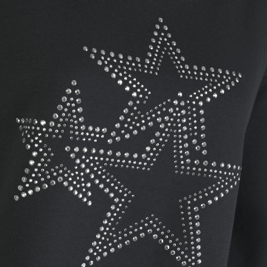Ladies Black Star Embellishment Sweater from You Know Who's